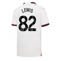 Dres Manchester City Rico Lewis #82 Preč 2023-24 Krátky Rukáv